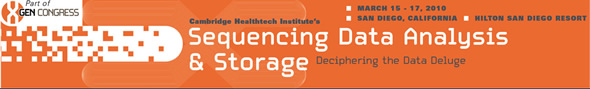 Sequencing Data Analysis and Storage 2010 Banner Sequencing Data Analysis and Storage 2010 Banner