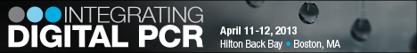 Integrating Digital PCR (April 11-12, 2013 - Boston, MA)