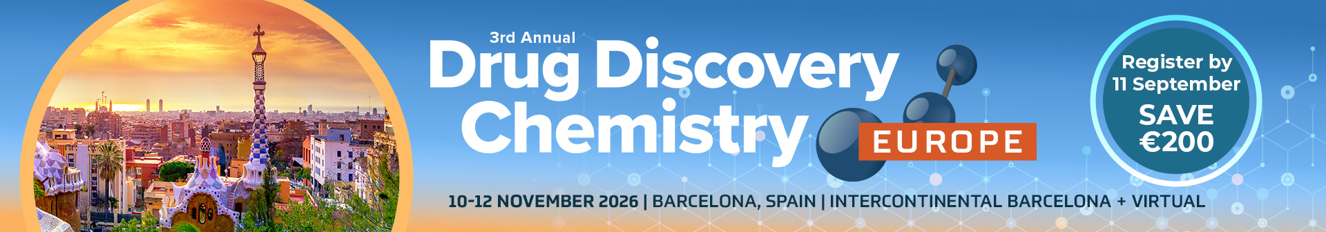 Drug Discovery Chemistry Europe Image Banner