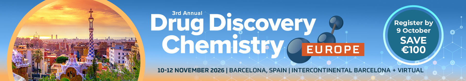 Drug Discovery Chemistry Europe Image Banner