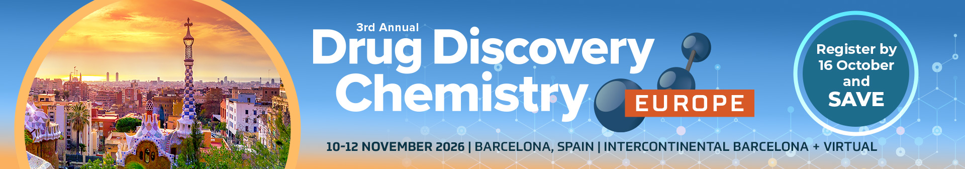 Drug Discovery Chemistry Europe Image Banner