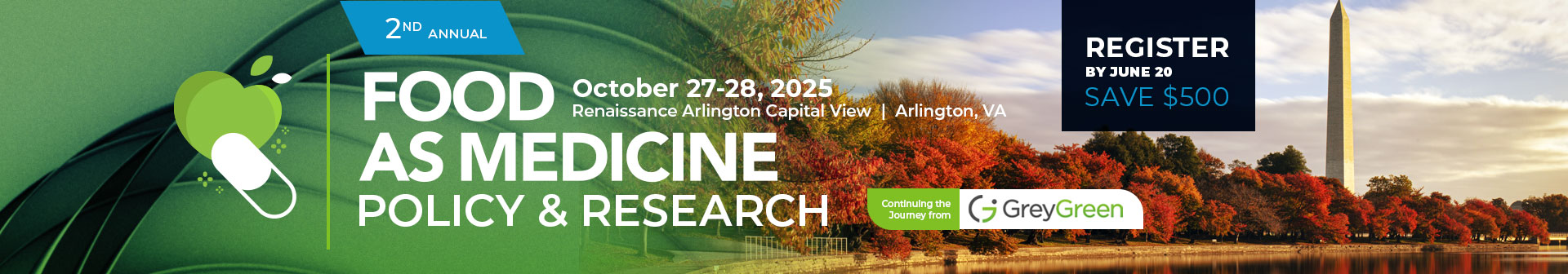 Food as Medicine Policy Summit Banner Image