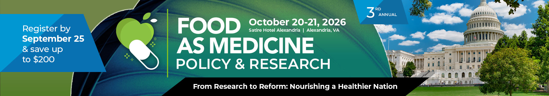 Food as Medicine Policy Image Banner