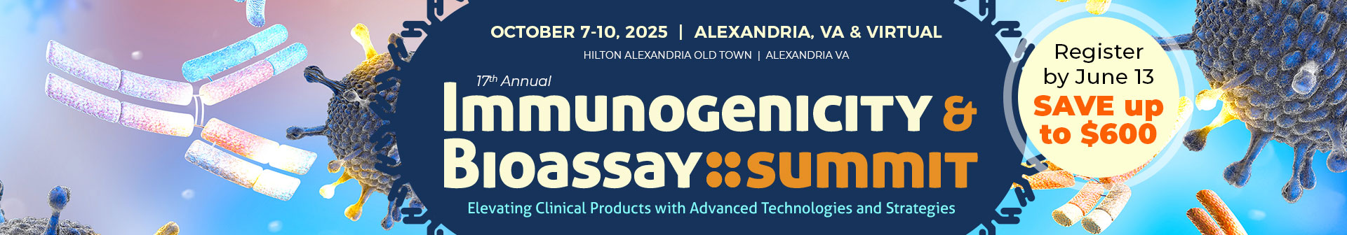 ImmunoGenicity Summit Banner Image